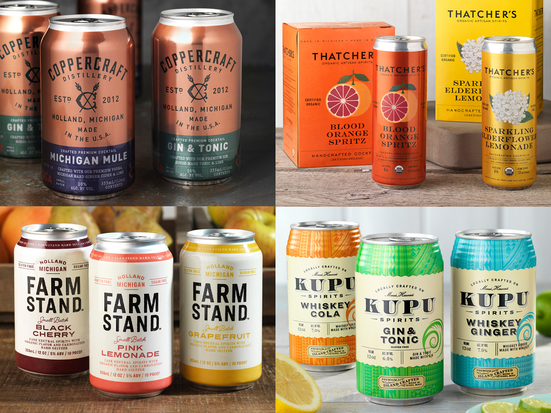Branded and Canned Cocktail Drinks